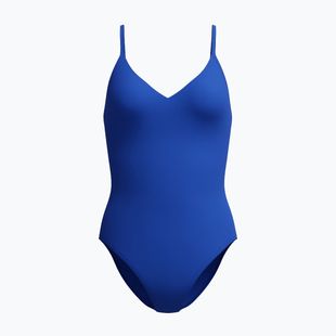 Costum de înot întreg pentru femei Speedo Solid V-Neck deep sapphire