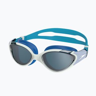 Ochelari de înot pentru femei Speedo Biofuse 2.0 Mirror light honeydew/cobalt/silver mirror