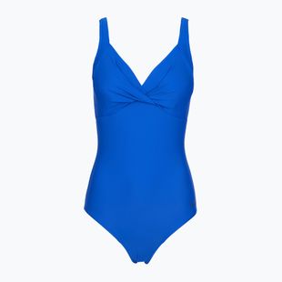 Costum de baie întreg pentru femei Speedo Shaping Cross Knot deep sapphire