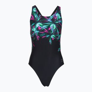 Costum de baie întreg pentru femei Speedo FL Placement Printed Powerback firework burst/black