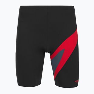 Jammer de înot pentru bărbați Speedo Hyperboom anthracite/high risk red