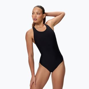 Costum de baie întreg pentru femei Speedo Colorblock Ultraback 2.0 anthracite