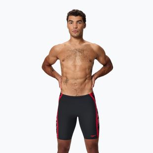 Jammer de înot pentru bărbați Speedo Hyper Boom Splice anthracite/high risk red
