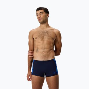 Boxeri de înot Speedo Hyperboom Splice Aquashort peacoat/deep sapphire