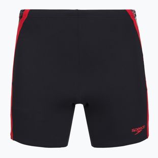 Jammer de înot pentru bărbați Speedo Hyper Boom Splice Mid anthracite/high risk red