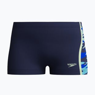 Boxeri de înot Speedo Hyperboom Splice Aquashort peacoat/deep sapphire