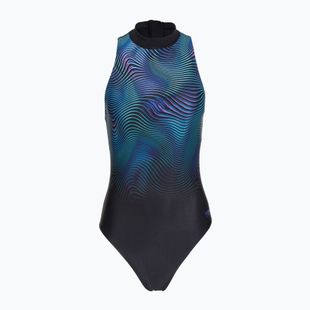 Costum de baie întreg pentru femei Speedo Print Hydrasuit anthracite