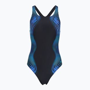 Costum de baie întreg pentru femei Speedo Print Medalist anthracite