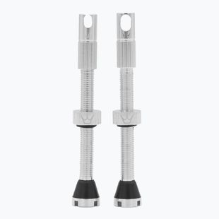 Set de supape presta Peaty's X Chris King Mk2 Presta Tubeless PTV2-60-SIL-12 argintiu 83791