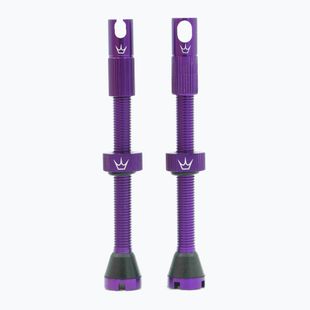 Set de supape presta Peaty's X Chris King MK2 Tubeless Valves 60 mm violet