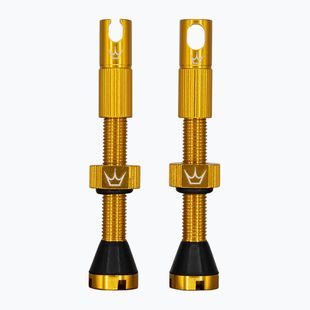 Set de supape presta Peaty's X Chris King MK2 Tubeless Valves 42 mm gold