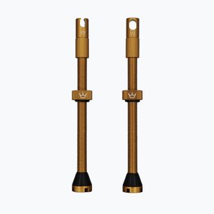 Set de valve presta Peaty's X Chris King MK2 Tubeless Valves 80 mm mango