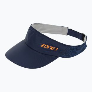 Vizieră de alergare ZONE3 Lightweight Race Visor navy/blue marl/reflective silver