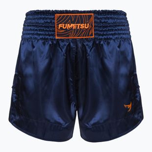 Pantaloni scurți de antrenament pentru bărbați FUMETSU Origins Muay Thai navy