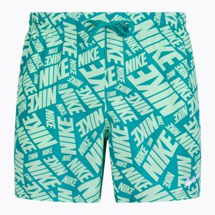Pantaloni scurți de înot pentru bărbați Nike Tossed 5" Volley vapor green
