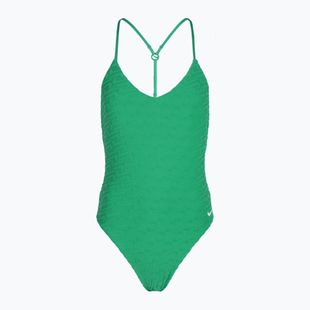 Costum de baie dintr-o piesă pentru femei Nike Swoosh Link Y-Back stadium green