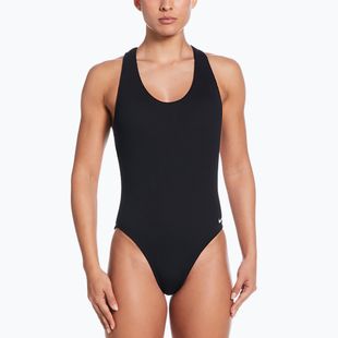 Costum de baie dintr-o piesă pentru femei Nike Elevated Essential Crossback black