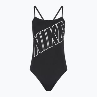 Costum de baie dintr-o piesă pentru femei Nike Hydrastrong Adjustable Crossback black