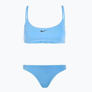 Costum de baie din două piese pentru femei Nike Essential Bralette Bikini university blue