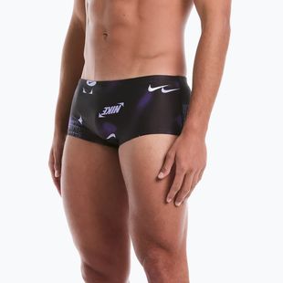 Slip de baie pentru bărbați Nike Hydrastrong Square Leg Brief purple