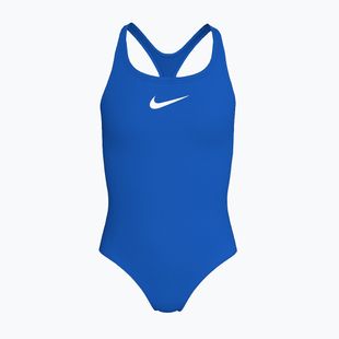 Costum de înot întreg pentru copii Nike Essential Racerback blue crystal