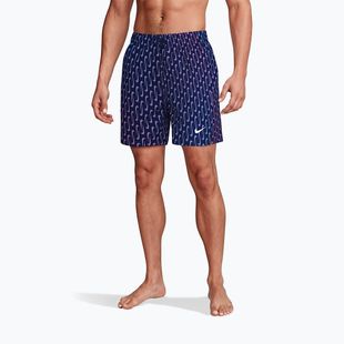 Șorturi de baie pentru bărbați Nike Breaker Swoosh 5" Volley midnight navy