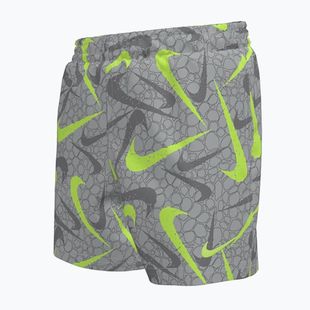 Șorturi de baie pentru copii Nike Breaker Pebble 4" Volley wolf grey