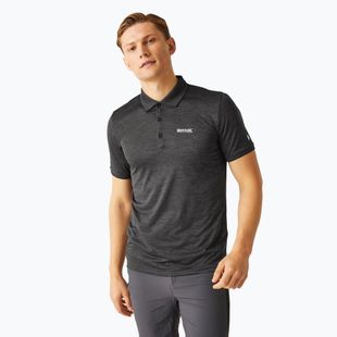 Tricou de trekking pentru bărbați REGATTA Polo Remex II ash