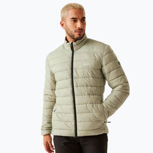 Geacă de puf pentru bărbați  REGATTA Marizion abbeystone/nephrite green