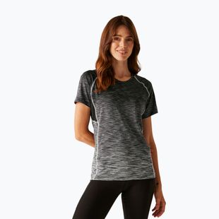 Tricou pentru femei REGATTA Laxley II black ombre