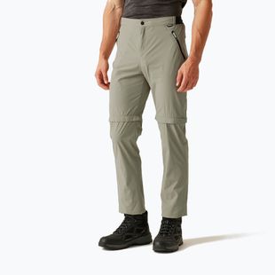 Pantaloni de trekking pentru bărbați REGATTA Travel Light Z/O Packaway golden sand
