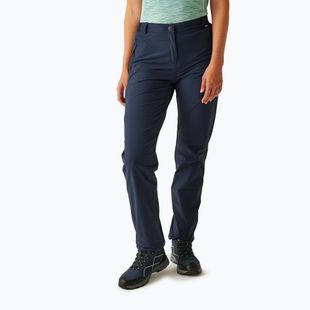 Pantaloni de trekking pentru femei REGATTA Travel Light Packaway II navy
