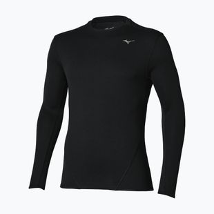 Longsleeve de alergare pentru bărbați Mizuno Tech Thermal Charge Breath Thermo Long Sleeve Tee black