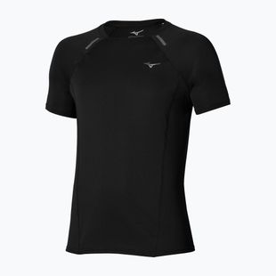 Tricou de alergare pentru bărbați Mizuno Active Dryaeroflow black