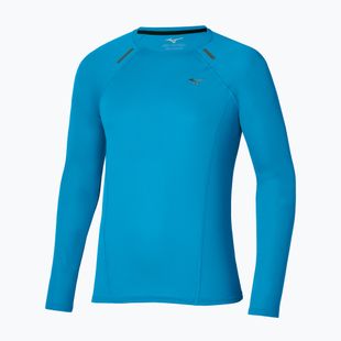 Longsleeve de alergare pentru bărbați Mizuno Active Dryaeroflow blue jewel