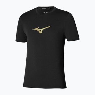 Tricou de alergare pentru bărbați Mizuno Core Runbird Short Sleeve Tee black