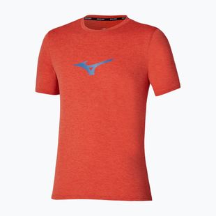 Tricou de alergare pentru bărbați Mizuno Core Runbird Short Sleeve Tee orange