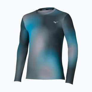 Longsleeve de alergare pentru bărbați Mizuno Core Graphic Long Sleeve Tee dark slate
