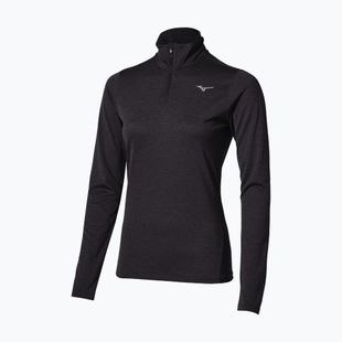 Bluză pentru femei de alergare Mizuno Core Impulse Half Zip Long Sleeve Tee phantom