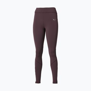 Colanți de alergare pentru femei Mizuno Active Warmalite Long Tight raisin