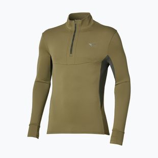 Bluză de alergare pentru bărbați Mizuno Active Warmalite Half Zip Long Sleeve Top martini olive