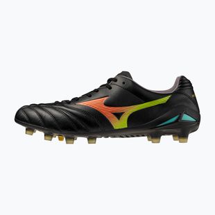 Încălțăminte de fotbal Mizuno Monarcida Neo III Elite FG black/lava orange/arcadia