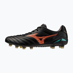 Încălțăminte de fotbal Mizuno Monarcida Neo III Pro FG black/lava orange/arcadia