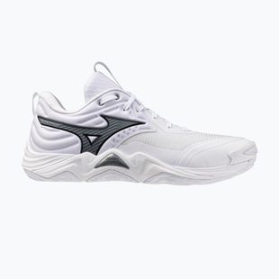 Încălțăminte de volei Mizuno Wave Momentum Elite white/metallic gray/black