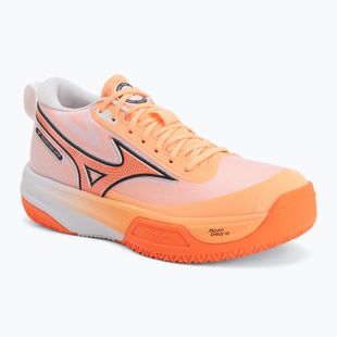 Încălțăminte de volei Mizuno Neo Jump flamingo corallava orange/white