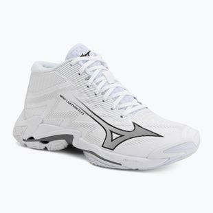 Încălțăminte de volei Mizuno Wave Lightning Elite Mid White/Ultimate Gray/Black