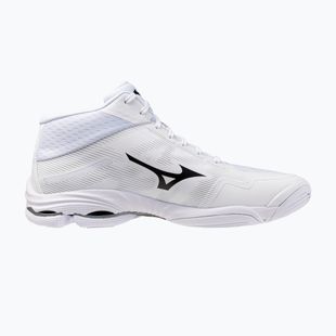 Încălțăminte de volei Mizuno Wave Lightning Pro Mid white/black/ultimate gray