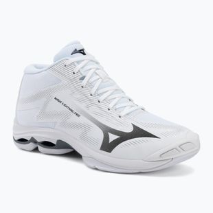 Încălțăminte de volei Mizuno Wave Lightning Pro Mid white/black/ultimate gray