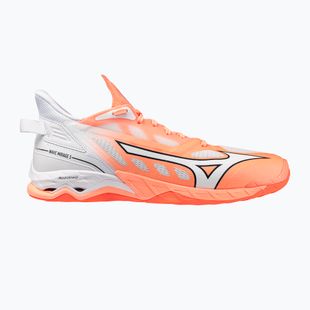 Încălțăminte de handbal Mizuno Wave Mirage 5 flamingo coral/white