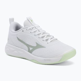 Încălțăminte de volei pentru femei Mizuno Wave Luminous Pro white/aqua gray/ambrosia